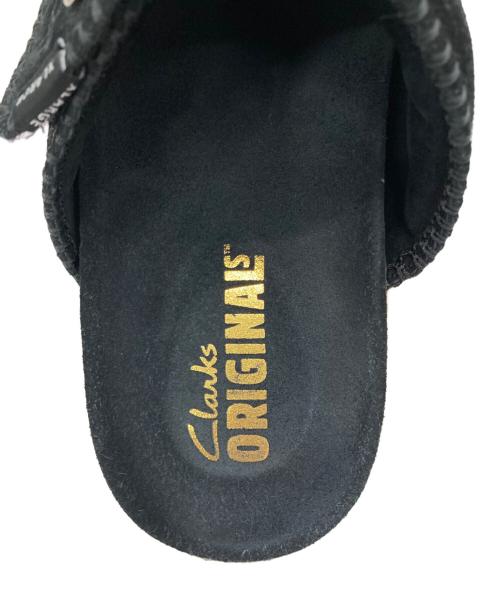 CLARKS ORIGINALS（クラークス オリジナルズ）CLARKS ORIGINALS (クラークス オリジナルズ) X-LARGE (エクストララージ) OVERLEIGH SLIDE ブラック サイズ:9 1/2の古着・服飾アイテム