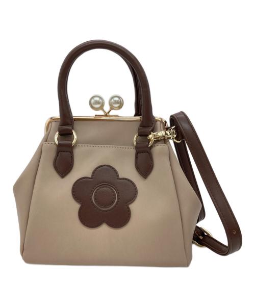 MARY QUANT（マリークヮント）MARY QUANT (マリークヮント) ハンドバッグ ベージュの古着・服飾アイテム