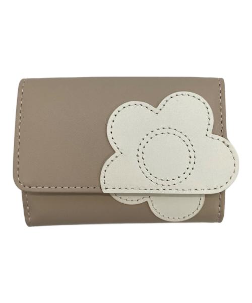 MARY QUANT（マリークヮント）MARY QUANT (マリークヮント) ハートインサイドミニウォレット ブラックの古着・服飾アイテム
