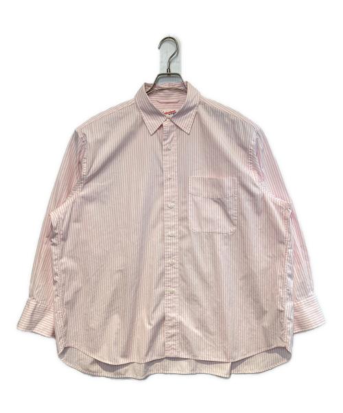 Spick and Span（スピック＆スパン）Spick and Span (スピック＆スパン) コットンブロードワイドスクエアシャツ ピンク サイズ:Freeの古着・服飾アイテム