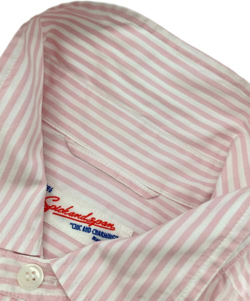 Spick and Span（スピック＆スパン）Spick and Span (スピック＆スパン) コットンブロードワイドスクエアシャツ ピンク サイズ:Freeの古着・服飾アイテム
