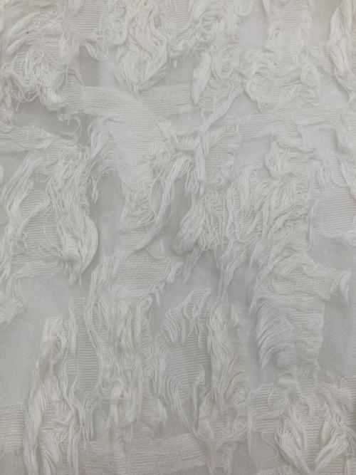 heliopole（エリオポール）heliopole (エリオポール) JACQUARD SKIRT ホワイト サイズ:Mの古着・服飾アイテム