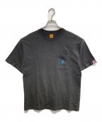 HUMAN MADE×Blue Bottle Coffeeヒューマンメイド×ブルーボトルコーヒー）の古着「クルーネックTシャツ」｜ブラック