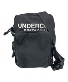 UNDERCOVER（アンダーカバー）の古着「ロゴプリントショルダーバッグ」｜ブラック