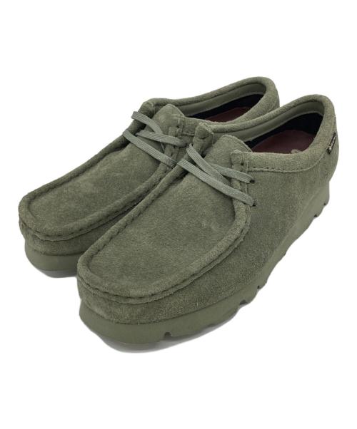 CLARKS（クラークス）CLARKS (クラークス) WALLABEE.GTX カーキ サイズ:US8の古着・服飾アイテム