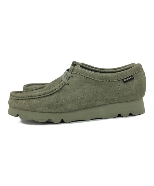 CLARKS（クラークス）CLARKS (クラークス) WALLABEE.GTX カーキ サイズ:US8の古着・服飾アイテム