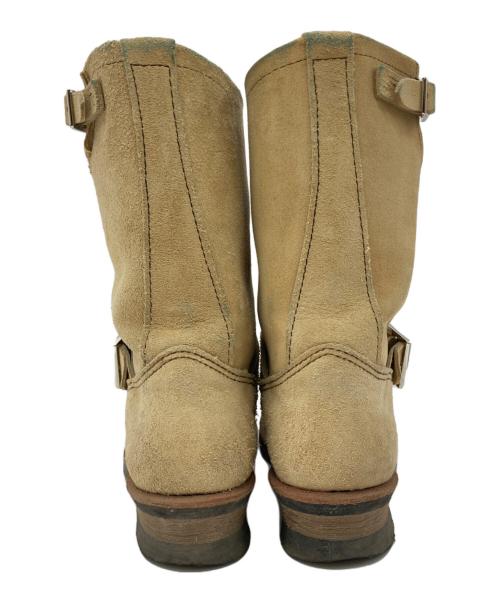 RED WING（レッドウィング）RED WING (レッドウィング) ENGINEER BOOTS ベージュ サイズ:8Dの古着・服飾アイテム