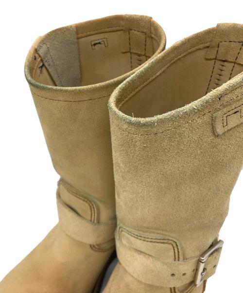 RED WING（レッドウィング）RED WING (レッドウィング) ENGINEER BOOTS ベージュ サイズ:8Dの古着・服飾アイテム