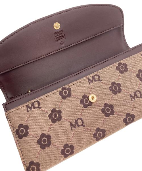 MARY QUANT（マリークヮント）MARY QUANT (マリークヮント) 長財布 ブラウン 未使用品の古着・服飾アイテム