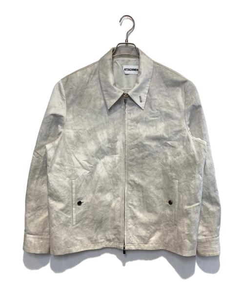 ATTACHMENT（アタッチメント）ATTACHMENT (アタッチメント) コットンリネンスイングトップ グレー サイズ:2の古着・服飾アイテム
