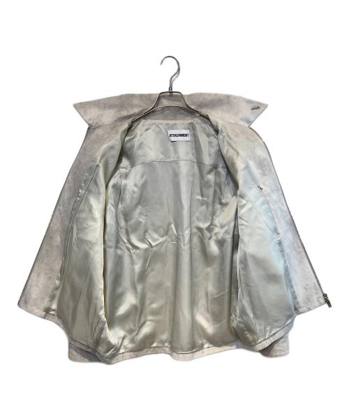 ATTACHMENT（アタッチメント）ATTACHMENT (アタッチメント) コットンリネンスイングトップ グレー サイズ:2の古着・服飾アイテム