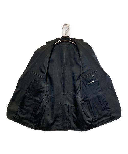 ATTACHMENT（アタッチメント）ATTACHMENT (アタッチメント) 1Bシングルブレストジャケット ブラック サイズ:3の古着・服飾アイテム