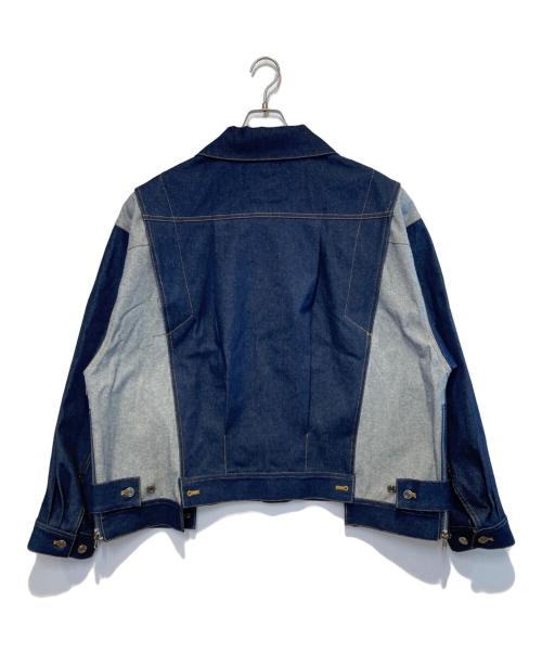 seesew（シーソー）seesew (シーソー) OVERSPEC DENIM JACKET インディゴ サイズ:Lの古着・服飾アイテム
