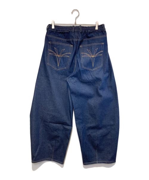 seesew（シーソー）seesew (シーソー) DENIM CURVE PANTS インディゴ サイズ:Lの古着・服飾アイテム