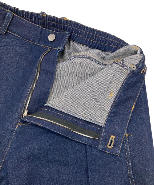 seesew（シーソー）seesew (シーソー) DENIM CURVE PANTS インディゴ サイズ:Lの古着・服飾アイテム