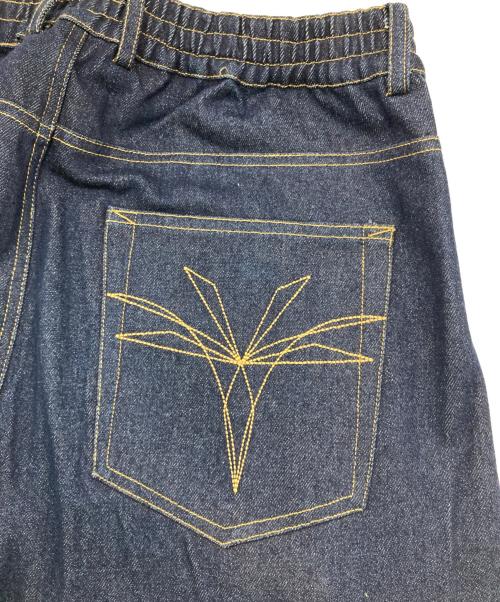 seesew（シーソー）seesew (シーソー) DENIM CURVE PANTS インディゴ サイズ:Lの古着・服飾アイテム