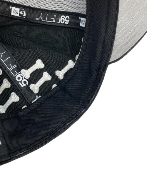 SUPREME（シュプリーム）SUPREME (シュプリーム) New Era (ニューエラ) BONES BOX LOGO CAP ブラック サイズ:7 5/8（60.6cm）の古着・服飾アイテム