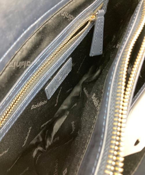 BALDININI（バルディニーニ）BALDININI (バルディニーニ) スタッズトートバッグ ネイビーの古着・服飾アイテム