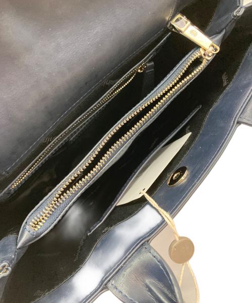 BALDININI（バルディニーニ）BALDININI (バルディニーニ) スタッズトートバッグ ネイビーの古着・服飾アイテム