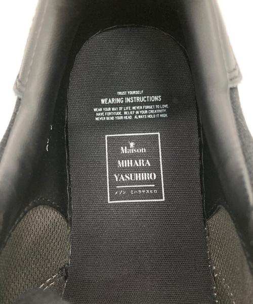 Maison MIHARA YASUHIRO（メゾン ミハラ ヤスヒロ）Maison MIHARA YASUHIRO (メゾン ミハラ ヤスヒロ) BLAKEY OG Sole Canvas Low-top Sneaker ブラック サイズ:36の古着・服飾アイテム