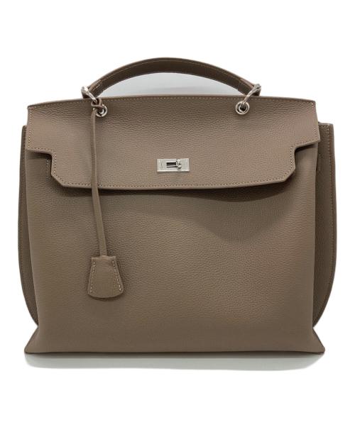 JISTORY（ジストリー）JISTORY (ジストリー) SQUARE BELT HANDLE BAG ベージュの古着・服飾アイテム