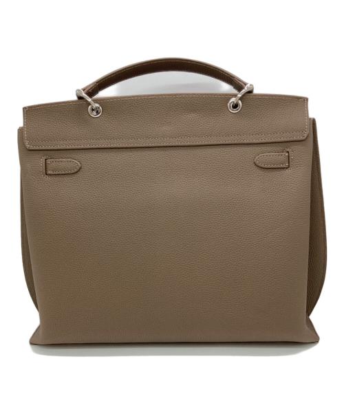 JISTORY（ジストリー）JISTORY (ジストリー) SQUARE BELT HANDLE BAG ベージュの古着・服飾アイテム