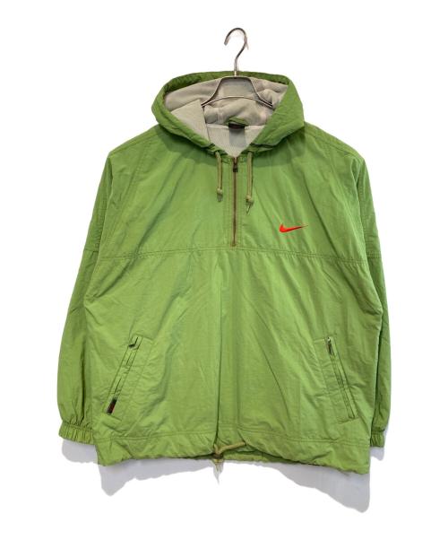 NIKE（ナイキ）NIKE (ナイキ) ［古着］ナイロンアノラックパーカー グリーン サイズ:Mの古着・服飾アイテム
