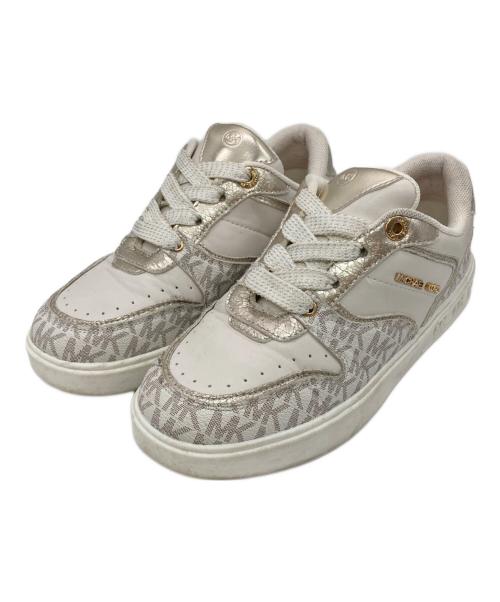 MICHAEL KORS（マイケル・コース）MICHAEL KORS (マイケル・コース) EMMET RUMI ローカットスニーカー ホワイト サイズ:USA3 1/2の古着・服飾アイテム