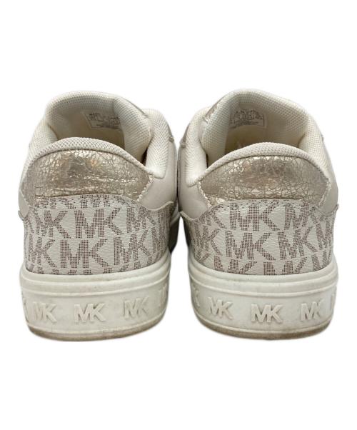 MICHAEL KORS（マイケル・コース）MICHAEL KORS (マイケル・コース) EMMET RUMI ローカットスニーカー ホワイト サイズ:USA3 1/2の古着・服飾アイテム