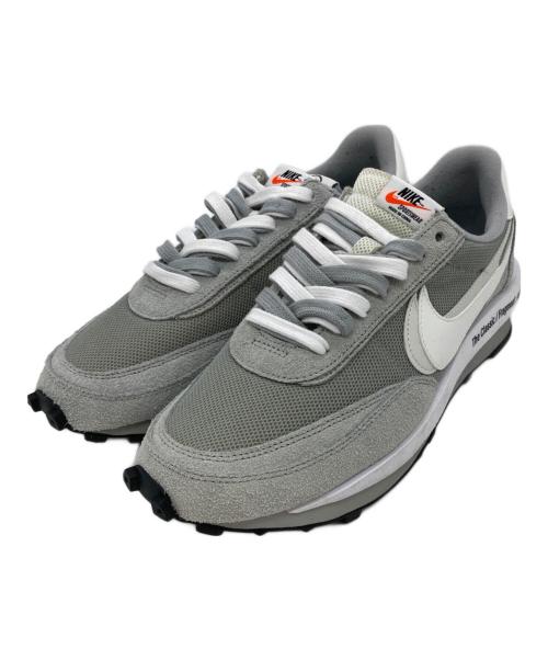 NIKE（ナイキ）NIKE (ナイキ) sacai (サカイ) FRAGMENT DESIGN (フラグメントデザイン) LD WAFFLE/SF グレー×ホワイト サイズ:US10の古着・服飾アイテム