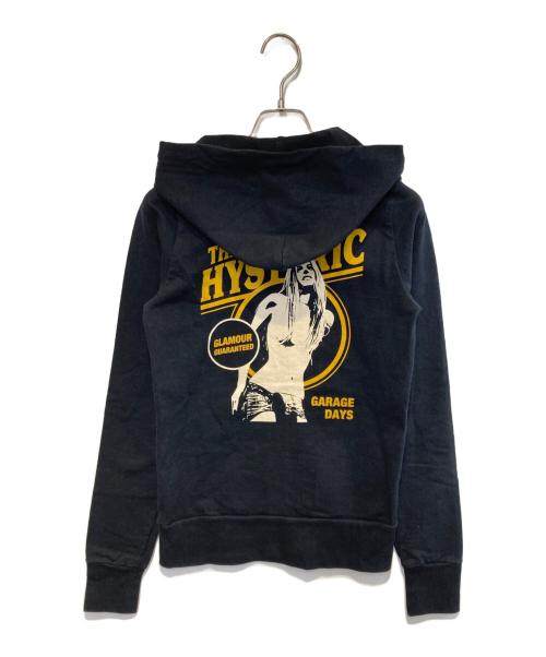 Hysteric Glamour（ヒステリックグラマー）Hysteric Glamour (ヒステリックグラマー) ジップパーカー ブラック サイズ:Freeの古着・服飾アイテム