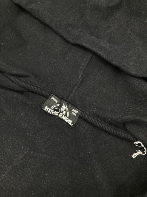 Hysteric Glamour（ヒステリックグラマー）Hysteric Glamour (ヒステリックグラマー) ジップパーカー ブラック サイズ:Freeの古着・服飾アイテム