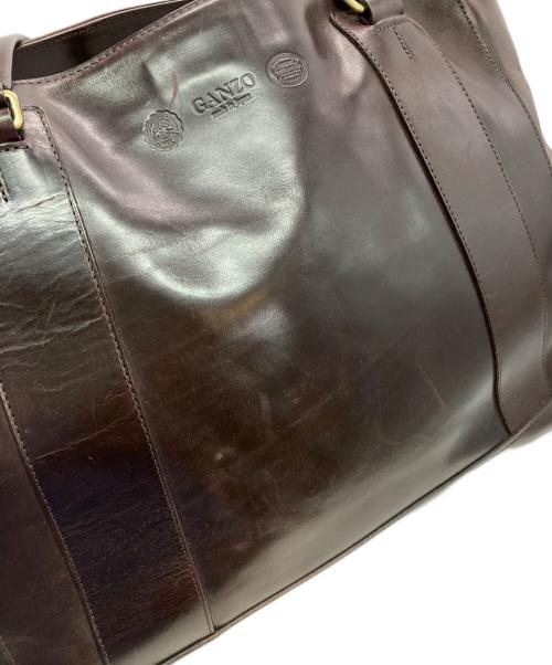 GANZO（ガンゾ）GANZO (ガンゾ) GUD D-LINE トートバッグ ブラウンの古着・服飾アイテム