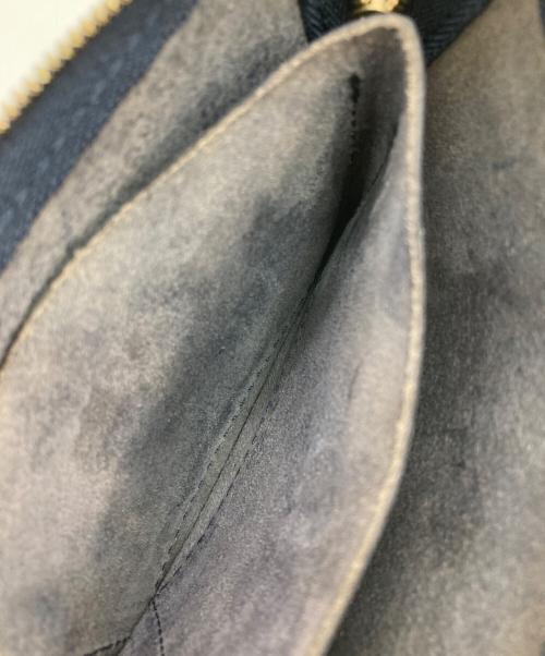 GANZO（ガンゾ）GANZO (ガンゾ) SACCHETTO2 ウォレットポーチ ネイビーの古着・服飾アイテム