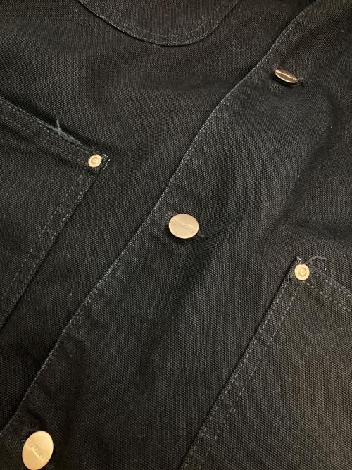 Carhartt WIP（カーハート ワーク イン プログレス）Carhartt WIP (カーハート ワーク イン プログレス) OG CHORE COAT ブラック サイズ:Mの古着・服飾アイテム