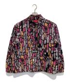 SUPREMEシュプリーム）の古着「Polartec Half Zip Pullover」｜パープル×ブラック