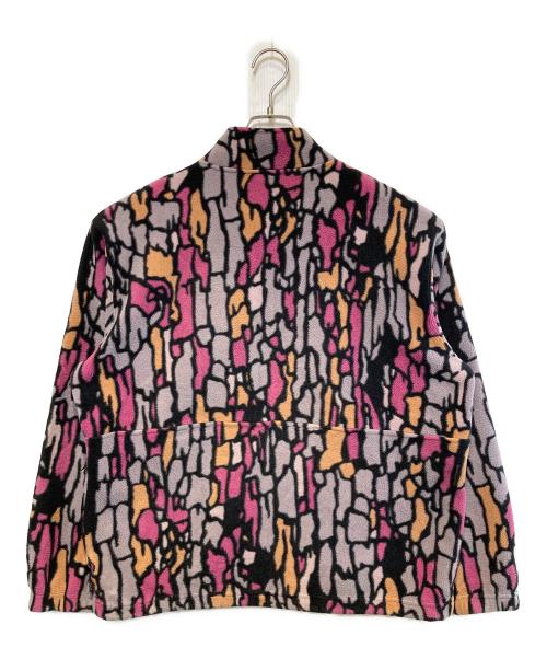 SUPREME（シュプリーム）SUPREME (シュプリーム) Polartec Half Zip Pullover パープル×ブラック サイズ:Mの古着・服飾アイテム