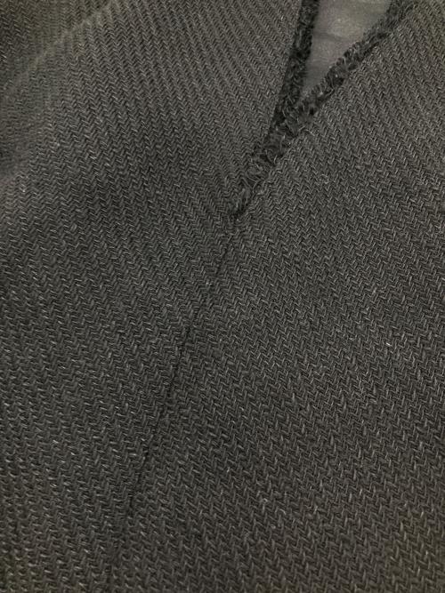 Spick and Span（スピック＆スパン）Spick and Span (スピック＆スパン) リネンブレンドツイードベスト ブラック サイズ:FREEの古着・服飾アイテム