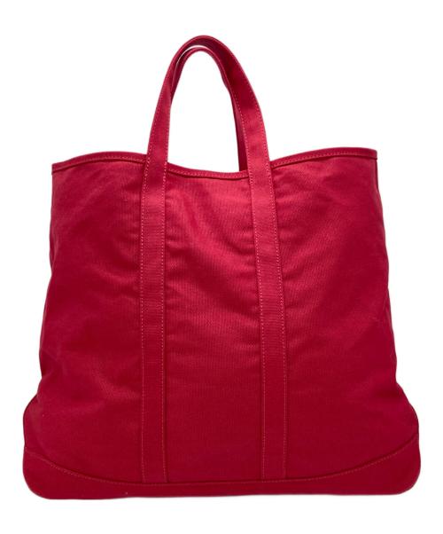 J.B Attire（ジェービーアタイア）J.B Attire (ジェービーアタイア) NEW YORK BAG ビッグトート レッドの古着・服飾アイテム