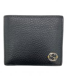GUCCI（グッチ）の古着「ダラーカーフ コイン ウォレット」｜ブラック
