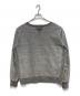 REMI RELIEF (レミレリーフ) 前Vガゼットダメージ加工スウェット グレー サイズ:XL：5000円