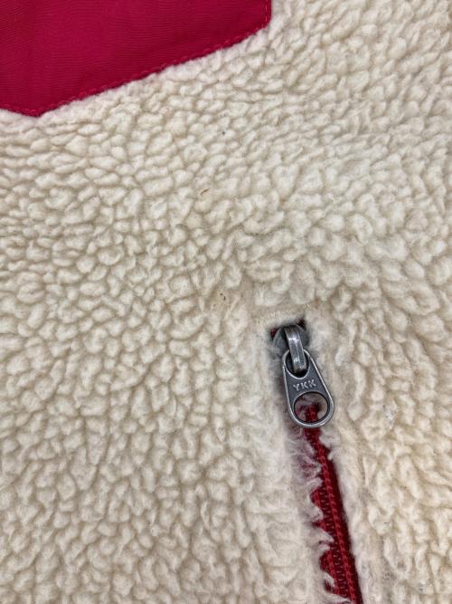 Patagonia（パタゴニア）Patagonia (パタゴニア) クラシックレトロＸベスト ベージュ×レッド サイズ:Mの古着・服飾アイテム