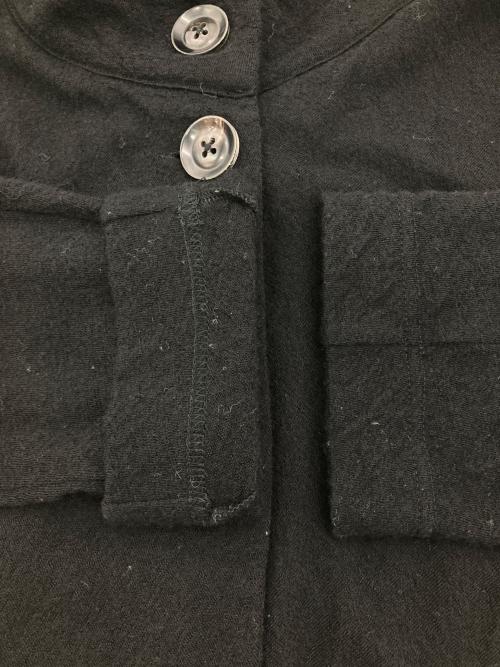 Y's（ワイズ）Y's (ワイズ) コットンハイネックカーディガン ブラック サイズ:2の古着・服飾アイテム