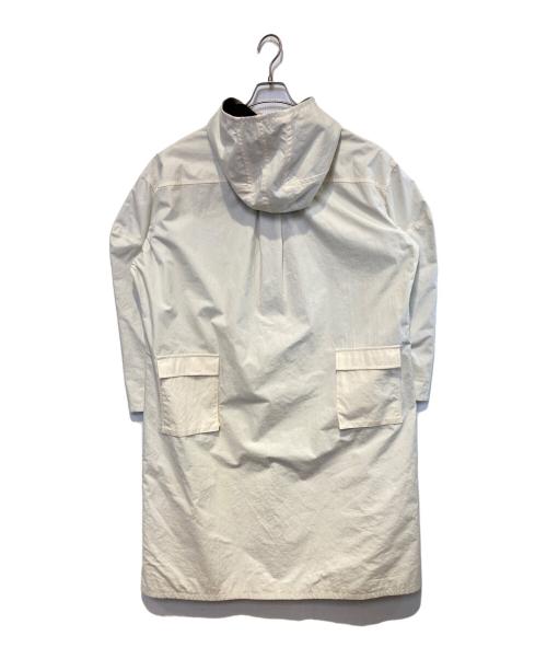 B Yohji Yamamoto（ビーヨウジヤマモト）B Yohji Yamamoto (ビーヨウジヤマモト) リバーシブルロングコート ホワイト×ブラック サイズ:1の古着・服飾アイテム