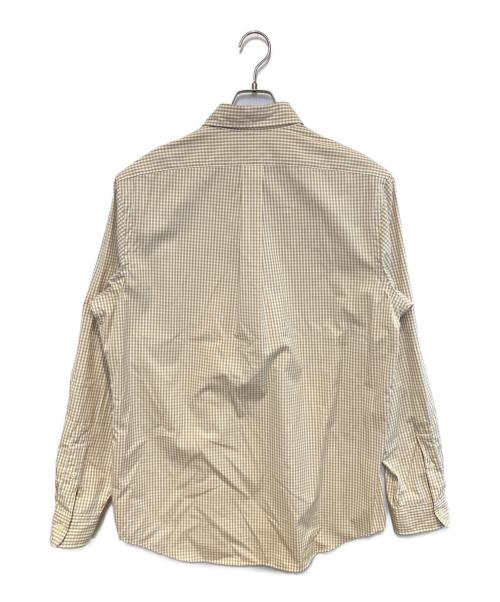 POLO RALPH LAUREN（ポロ・ラルフローレン）POLO RALPH LAUREN (ポロ・ラルフローレン) チェックBDシャツ ベージュ サイズ:Lの古着・服飾アイテム