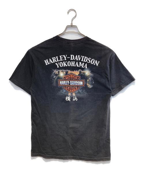 HARLEY-DAVIDSON（ハーレーダビッドソン）HARLEY-DAVIDSON (ハーレーダビッドソン) ［古着］プリントTシャツ ブラック サイズ:Lの古着・服飾アイテム