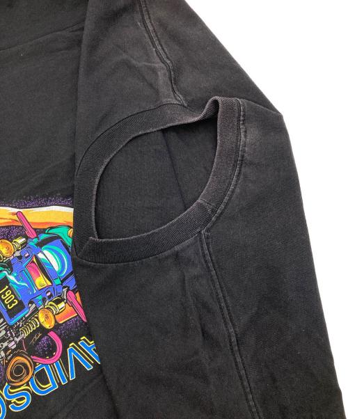 HARLEY-DAVIDSON（ハーレーダビッドソン）HARLEY-DAVIDSON (ハーレーダビッドソン) ［古着］プリントTシャツ ブラック サイズ:Lの古着・服飾アイテム