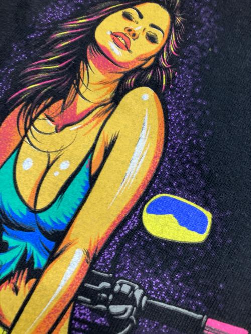 HARLEY-DAVIDSON（ハーレーダビッドソン）HARLEY-DAVIDSON (ハーレーダビッドソン) ［古着］プリントTシャツ ブラック サイズ:Lの古着・服飾アイテム