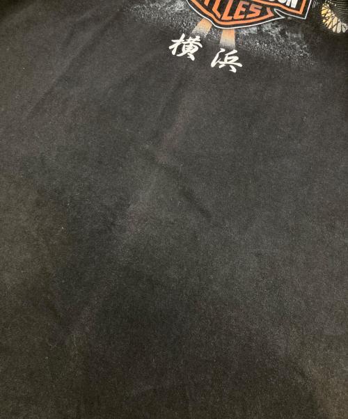 HARLEY-DAVIDSON（ハーレーダビッドソン）HARLEY-DAVIDSON (ハーレーダビッドソン) ［古着］プリントTシャツ ブラック サイズ:Lの古着・服飾アイテム