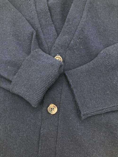 COLHAY'S（コルヘイス）COLHAY'S (コルヘイス) ラムウールニットカーディガン ネイビー サイズ:38の古着・服飾アイテム